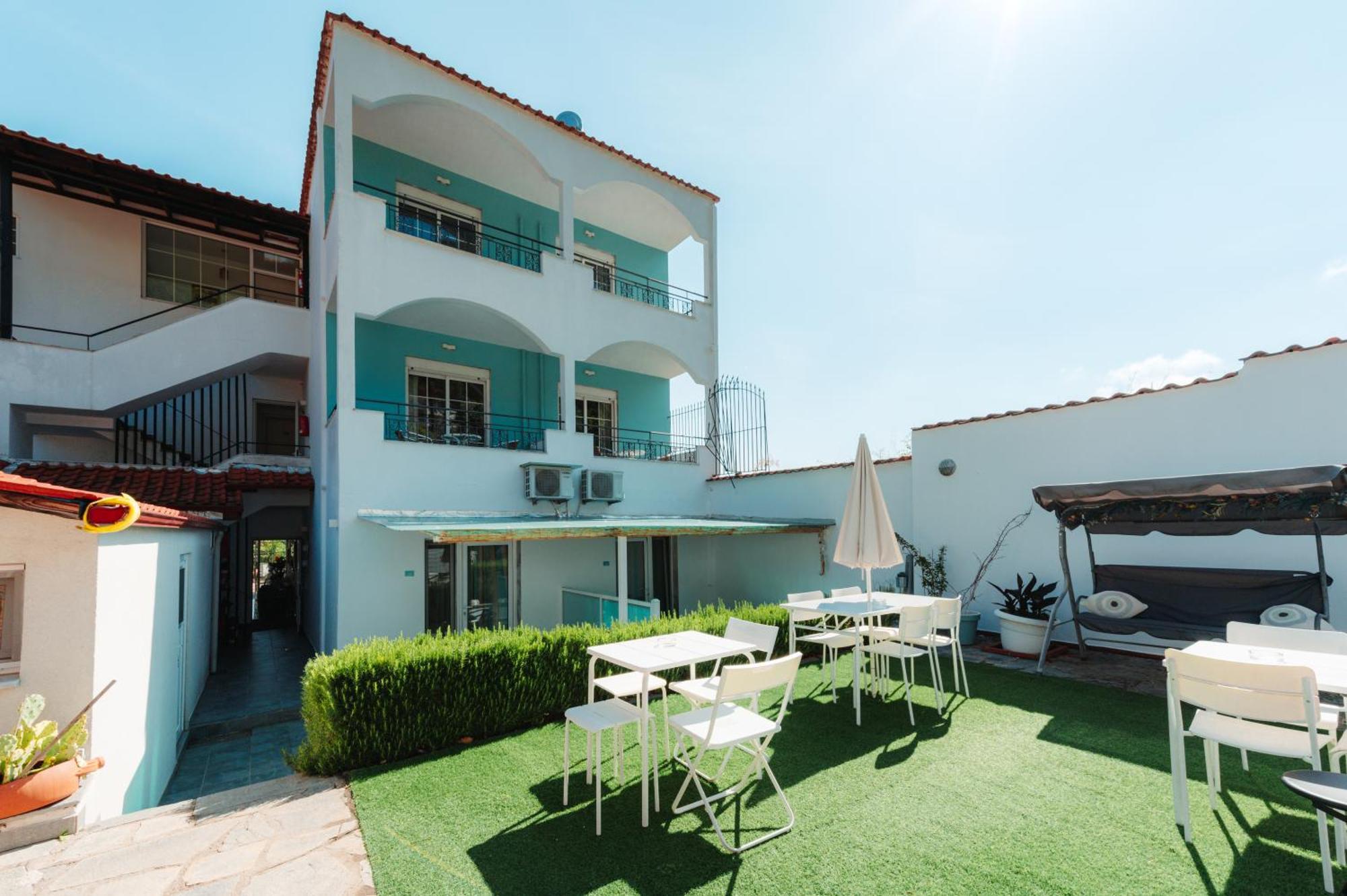 Blue Bay Hotel Скала-Потамиас Экстерьер фото