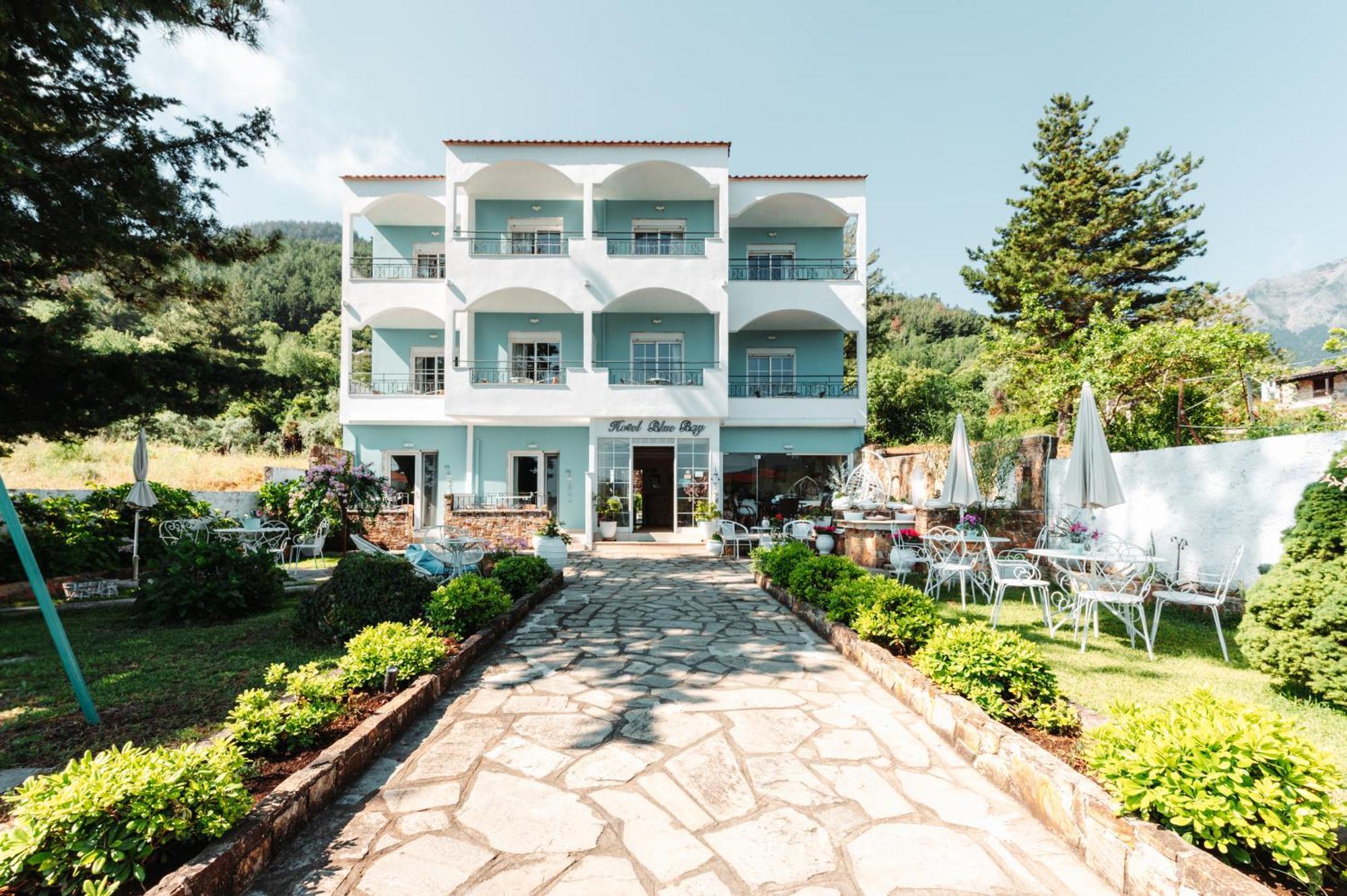 Blue Bay Hotel Скала-Потамиас Экстерьер фото